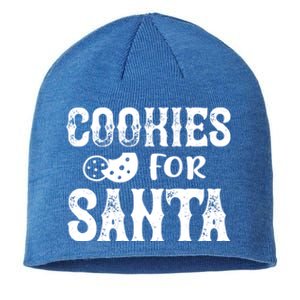 Christmas Funny Cookies For Santa Gift Sustainable Beanie