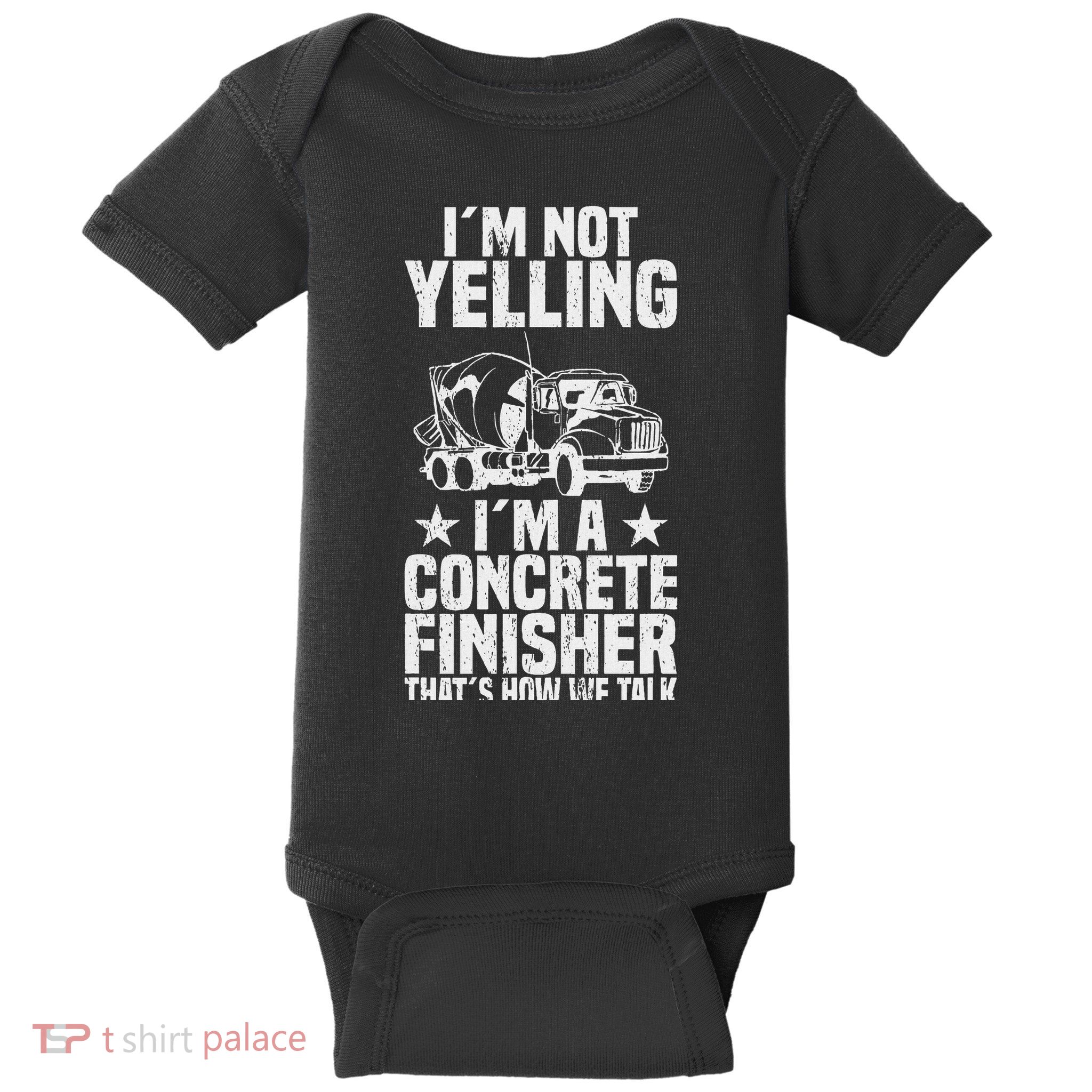 Concrete Finisher Construction Worker Laborer Cement Baby Bodysuit