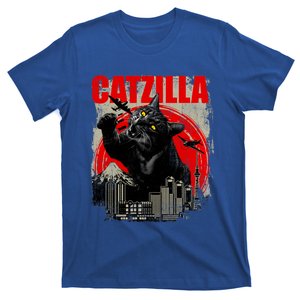 Catzilla Funny Cat Lover Kitten Kitty T-Shirt