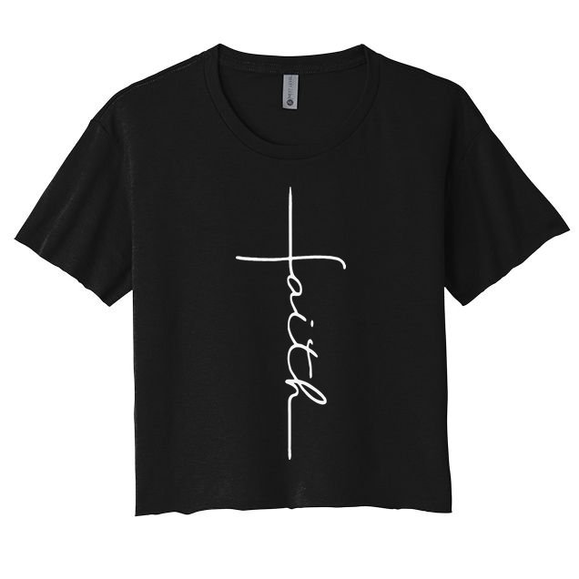 Christian Faith Crop Top