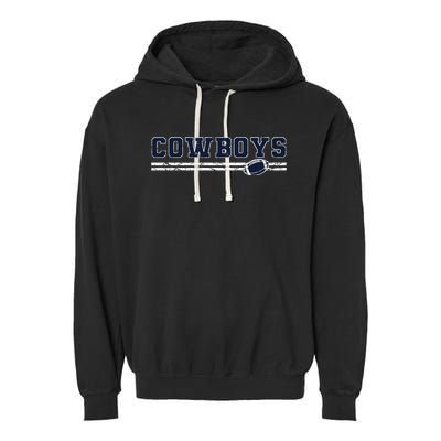 Cowboys Fan Garment-Dyed Fleece Hoodie