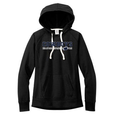 Cowboys Fan Women's Fleece Hoodie