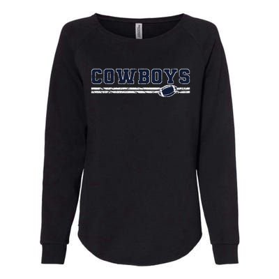 Cowboys Fan Womens California Wash Sweatshirt