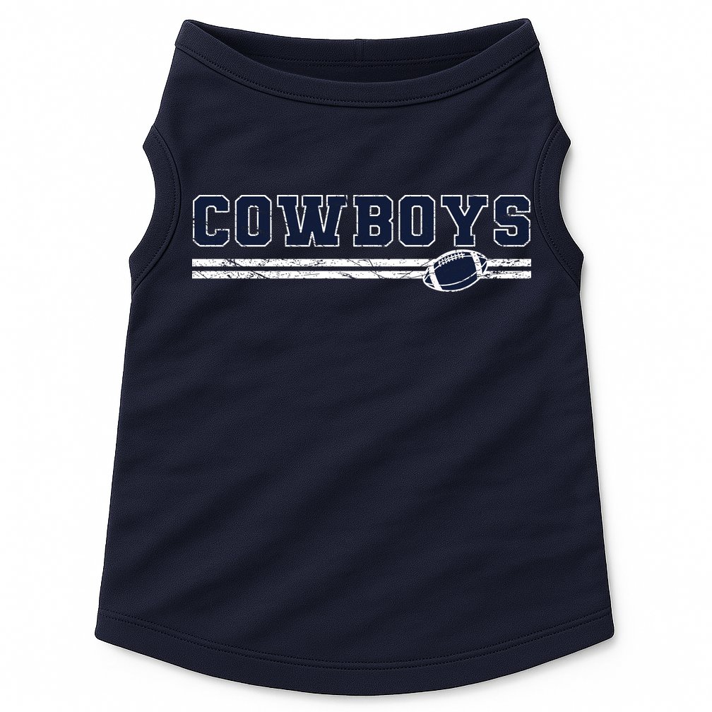 Cowboys Fan Doggie Tank