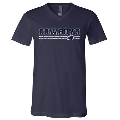 Cowboys Fan V-Neck T-Shirt