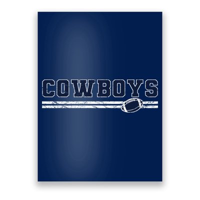 Cowboys Fan Poster