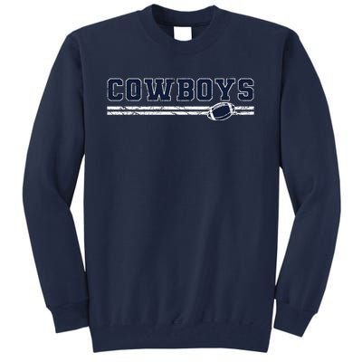 Cowboys Fan Tall Sweatshirt