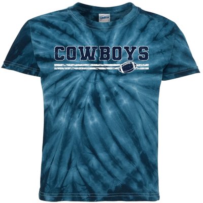 Cowboys Fan Kids Tie-Dye T-Shirt