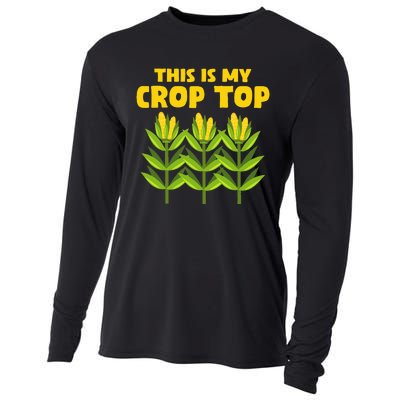 Crop Farming Corn Corn Cob Cooling Performance Long Sleeve Crew