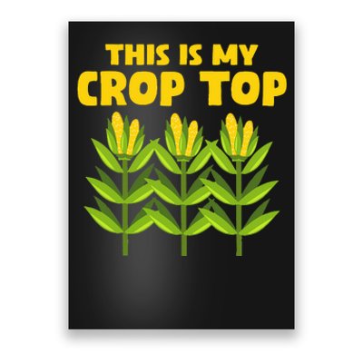 Crop Farming Corn Corn Cob Poster