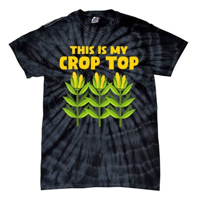 Crop Farming Corn Corn Cob Tie-Dye T-Shirt