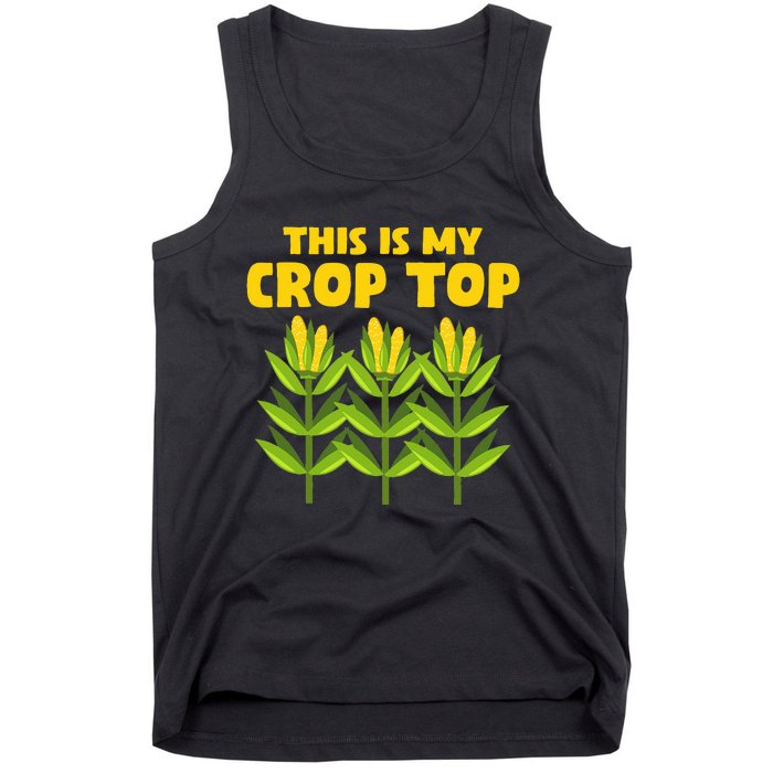 Crop Farming Corn Corn Cob Tank Top