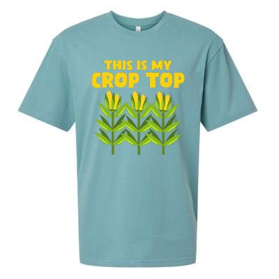 Crop Farming Corn Corn Cob Sueded Cloud Jersey T-Shirt