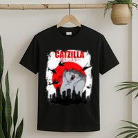 Catzilla Funny Cat Graphic Vintage For Cat Lover T-Shirt