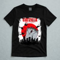 Catzilla Funny Cat Graphic Vintage For Cat Lover T-Shirt
