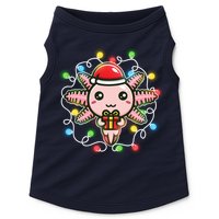 Cute Festive Christmas Santa Axolotl Doggie Tank