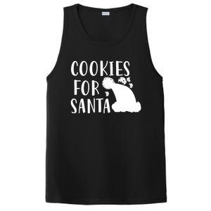 Christmas Funny Cookies For Santa Gift PosiCharge Competitor Tank