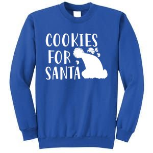 Christmas Funny Cookies For Santa Gift Sweatshirt