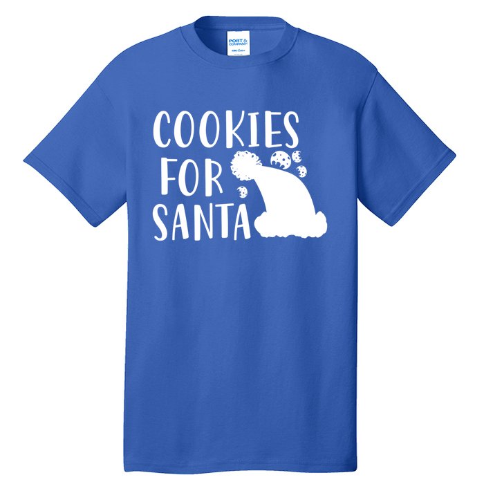 Christmas Funny Cookies For Santa Gift Tall T-Shirt