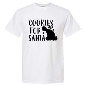 Christmas Funny Cookies For Santa Gift Garment-Dyed Heavyweight T-Shirt