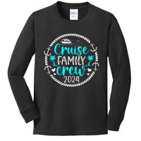 Cruise Family Crew 2024 Vacation Family Cruising 2024 Kids Long Sleeve Shirt