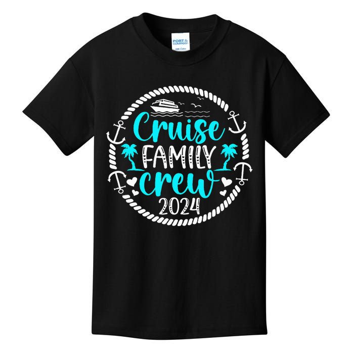 Cruise Family Crew 2024 Vacation Family Cruising 2024 Kids T-Shirt