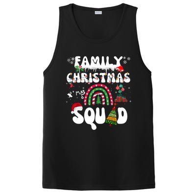 Cool Family Christmas Squad Xmas Party Rainbow Funny Gift PosiCharge Competitor Tank