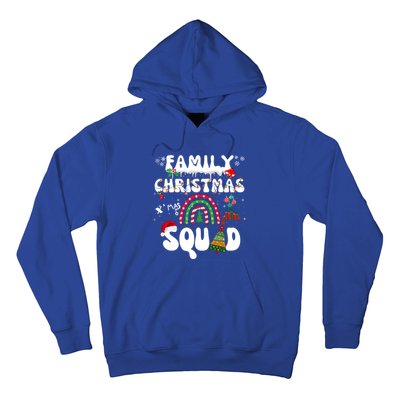 Cool Family Christmas Squad Xmas Party Rainbow Funny Gift Hoodie