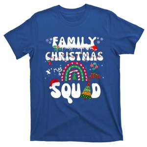 Cool Family Christmas Squad Xmas Party Rainbow Funny Gift T-Shirt