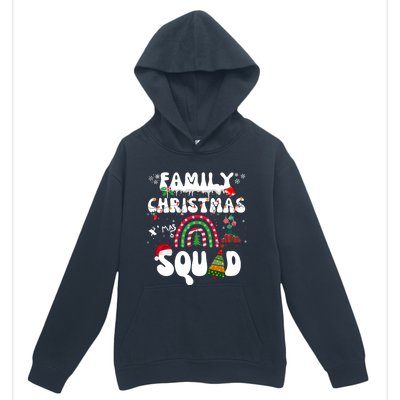 Cool Family Christmas Squad Xmas Party Rainbow Funny Gift Urban Pullover Hoodie