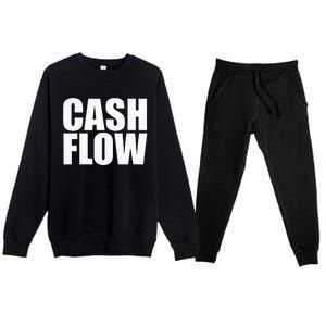 Cash Flow Premium Crewneck Sweatsuit Set