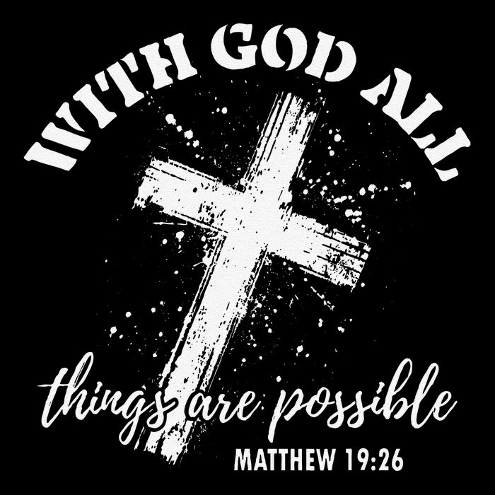 Christian Faith Cross Jesus With God All Things Are Possible Mug