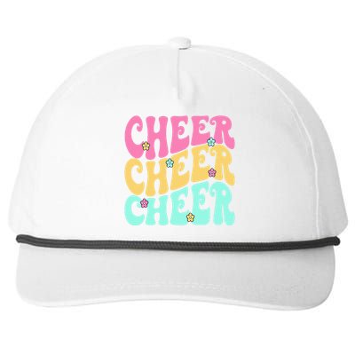 Cheerleading for Cheerleader Squad Cheer Practice Snapback Five-Panel Rope Hat