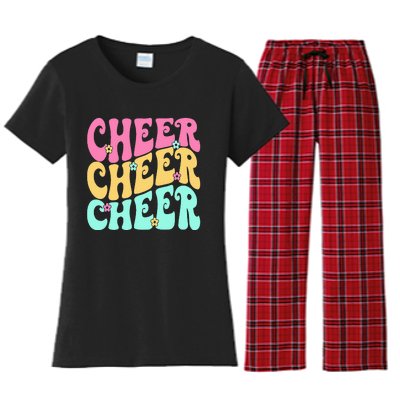 Cheerleading for Cheerleader Squad Cheer Practice Women's Flannel Pajama Set