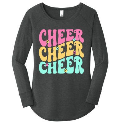 Cheerleading for Cheerleader Squad Cheer Practice Women's Perfect Tri Tunic Long Sleeve Shirt