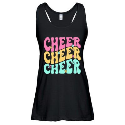 Cheerleading for Cheerleader Squad Cheer Practice Ladies Essential Flowy Tank