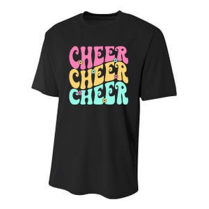 Cheerleading for Cheerleader Squad Cheer Practice Youth Performance Sprint T-Shirt