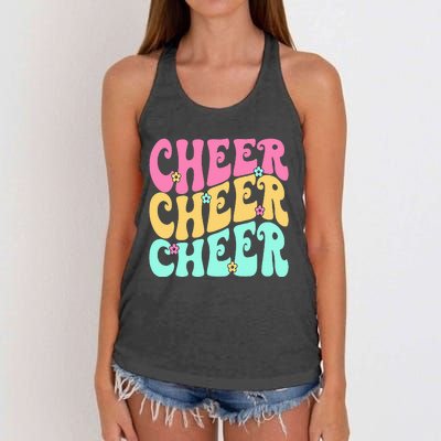 Cheerleading for Cheerleader Squad Cheer Practice Women's Knotted Racerback Tank