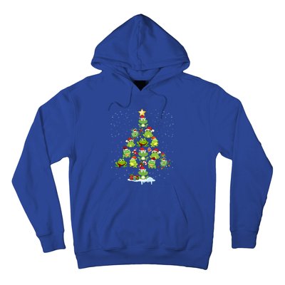 Cute Frog Christmas Tree Decor Xmas Tree Gift Hoodie