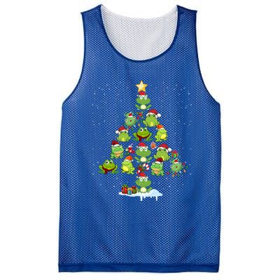 Cute Frog Christmas Tree Decor Xmas Tree Gift Mesh Reversible Basketball Jersey Tank