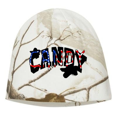 Candy Flipping Kati - Camo Knit Beanie