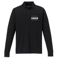 Cheerleading For Cheerleader Squad Performance Long Sleeve Polo