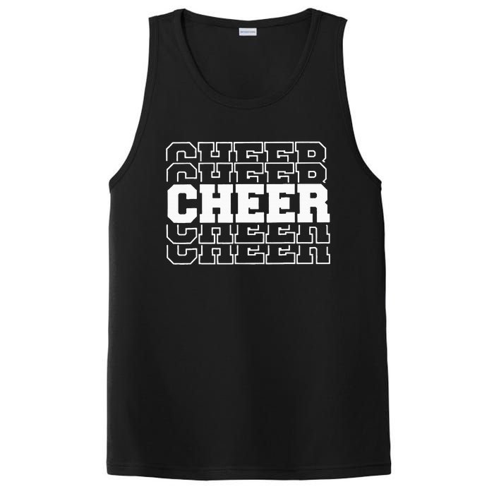 Cheerleading For Cheerleader Squad PosiCharge Competitor Tank