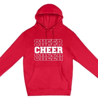 Cheerleading For Cheerleader Squad Premium Pullover Hoodie