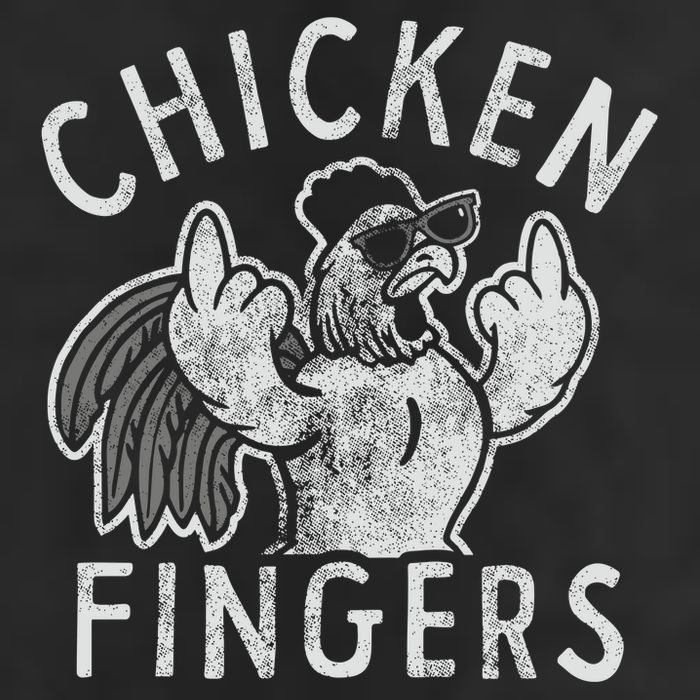 Chicken Fingers 7 Panel Mesh Trucker Snapback Hat