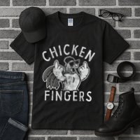 Chicken Fingers Tall T-Shirt