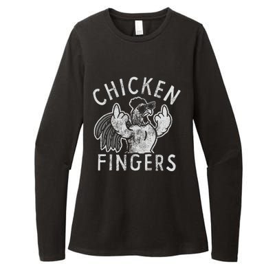 Chicken Fingers Womens CVC Long Sleeve Shirt