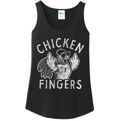 Chicken Fingers Ladies Essential Tank