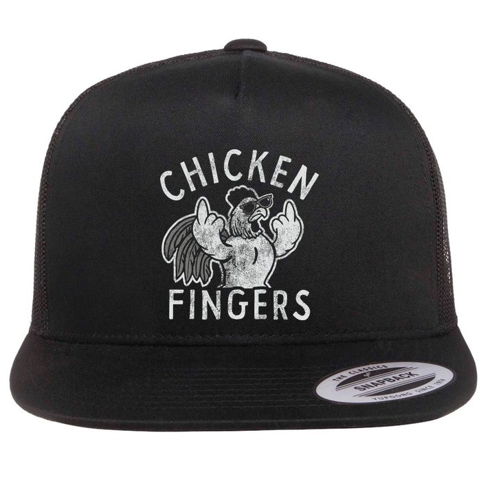 Chicken Fingers Flat Bill Trucker Hat