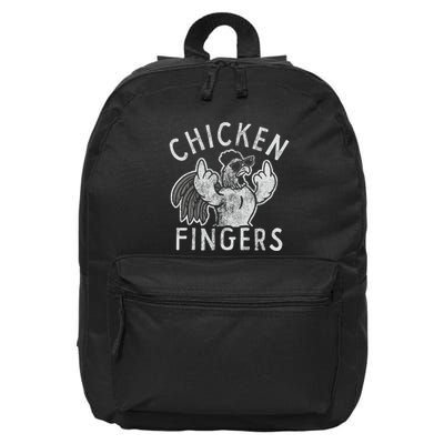 Chicken Fingers 16 in Basic Backpack
